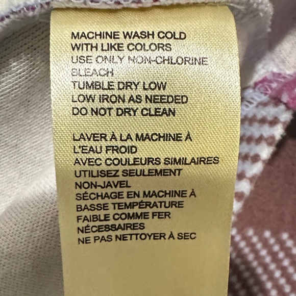 We The Free Plaid Long Ruby Shirt Jacket NWOT - Picture 10 of 10